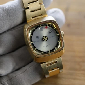 1970s Zodiac Astrographic SST - Mystery Square Watch - Auto Cal 88D - Serviced - Bild 1 von 6