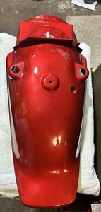 NOS 88-89 Yamaha V-Max Apple Red Fender Cracked Tab - Picture 1 of 6