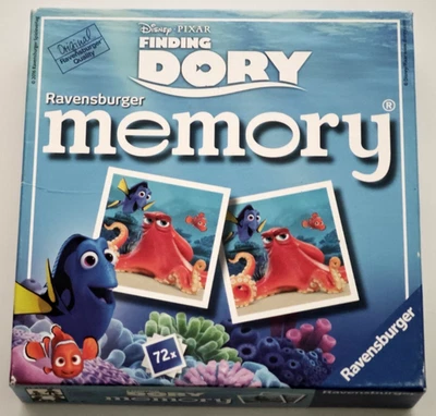 Finding Dory / Findet Dorie Memory 212194, Ravensburger 2016, vollständig - Bild 1 von 4