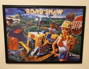 XXL Road Show Pinball Flipper Bild Backglass Translite Motiv - Bild 1 von 1