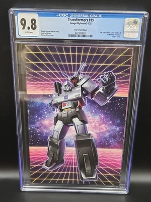 ТРАНСФОРМЕРЫ NO19 CGC 9.8 РАЙМОНД ГЕЙ 80-Х РЕТРО МЕГАТРОН ДЕВСТВЕННИЦА, ДОСТАВКА БЕСПЛАТНО  - Изображение 1 из 4
