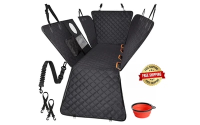 XL Dog Seat Cover SUV & Truck Back Extra Large Pets Hammock 60" x 64” Duty - Image 1 of 4