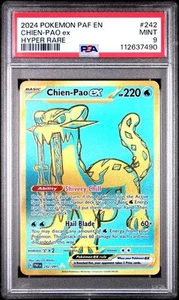 PSA 9 CHIEN-PAO EX 242/091 - S&V PALDEAN FATES HYPER RARE HOLO - MINT - Picture 1 of 2
