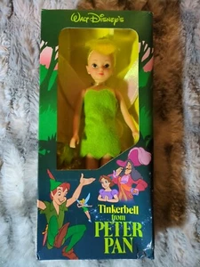Walt Disney Tinkerbell Doll Peter Pan Sold at Sears Roebuck 1976 Vintage - Picture 1 of 3
