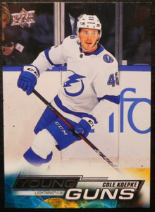 2022-23 22/23 Upper Deck Young Guns #484 Cole Koepke Tampa Bay Lightning