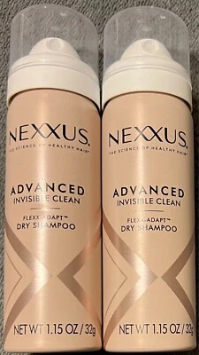 2 Pack Nexxus Advanced Invisible Clean Dry Shampoo - 1.15 OZ - Travel Size - Image 1 of 2