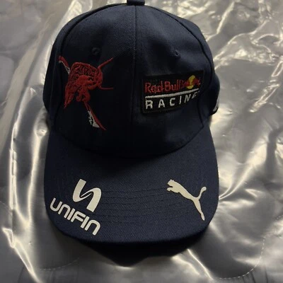 Red Bull Racing Hat Cap F1 Puma #11 Sergio Perez Blue Snapback Banorte. - Image 1 of 4