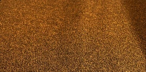 Polsterstoff Möbel Mikrofaser Meterware Fleckschutz soft meliert in Safran Neu - Bild 1 von 3