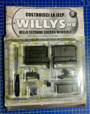 CENTAURIA - COSTRUISCI LA JEEP WILLYS MB n°5, BLOCCO MOTORE - 1/8 KIT - Immagine 1 di 2