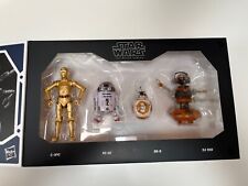 Star Wars Black Series Droid Depot Galaxy's Edge R2-D2  C-3PO  BB-8  DJ R3X--NEW