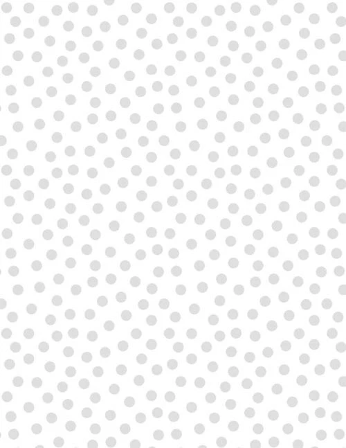 Impresiones Essentials On The Dot de Wilmington - blanco sobre blanco #39146-100 Foto 1 de 1