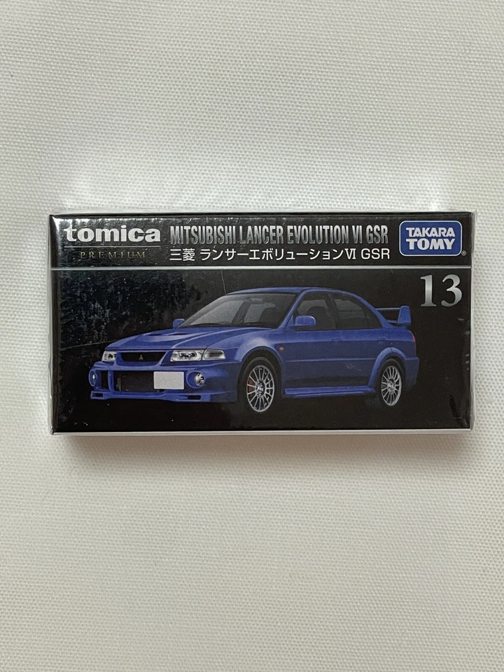Takara Tomy Tomica Premium No.13 Mitsubishi Lancer Evolution VI GSR descontinuado Foto 1 de 4