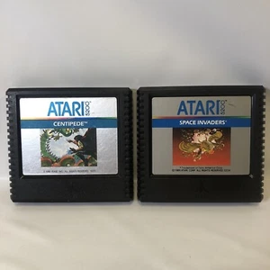 SPACE INVADERS, CENTIPEDE Game Cartridges Only (Atari 5200, 1982) Tested - Picture 1 of 12