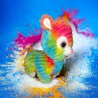 Peluche colorante cravate arc-en-ciel Spark Create Imagine peluche peluche animal poupée 10"