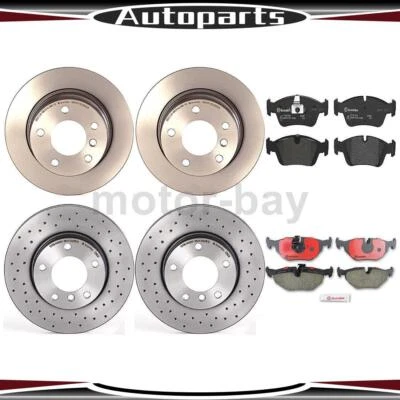 前后刹车片和转子适用于宝马 Z4 2005 2004 2003 布雷博 — 第 1/4 张图片