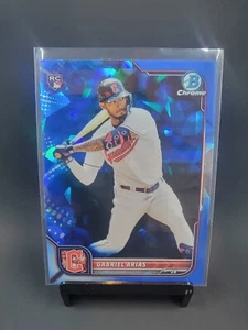 GABRIEL ARIAS 2022 Bowman Chrome 🔵 Sapphire #7 Guardians RC Rookie - Picture 1 of 2