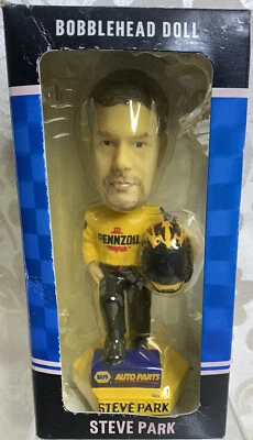 Bobblehead Steve Park NAPA Auto Parts F51 Foto 1 de 4