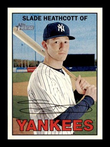 2016 Topps Heritage Slade Heathcott #288 New York Yankees