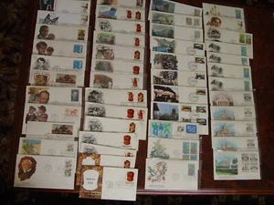 73 Teile USA + WELT 1979 FDC GESTEMPELT ERSTTAGSAUSGABE BRIEFE, HISTORISCHE EREIGNISSE - Bild 1 von 14