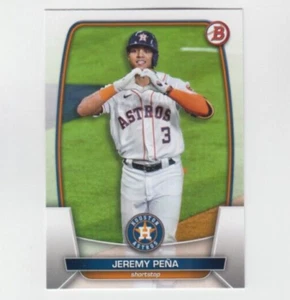 (20) Jeremy Pena 2023 BOWMAN BASE CARD LOT #77 HOUSTON ASTROS ⚾⚾ - Picture 1 of 1