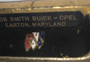 1950s Promo 24 K Gold Plated Putter  Buick Emblem Opel 35”No International Ship! - Picture 1 of 12