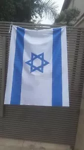  Lot of 6 ISRAEL Flag 44x32 inch Big Israeli National Flag 110x80cm Judaica NEW - Picture 1 of 2