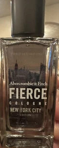 Abercrombie & Fitch FIERCE Cologne DESTINATIONS ( NEW YORK CITY) LIMITED EDITION - Picture 1 of 13