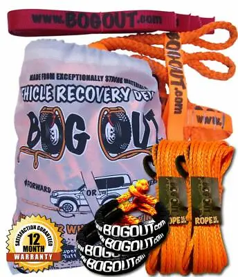 New BOG OUT Twin Pro Pack Rope Recovery Winch  ~Around 7 Tonnes Haul Potential!~ • 261.96€
