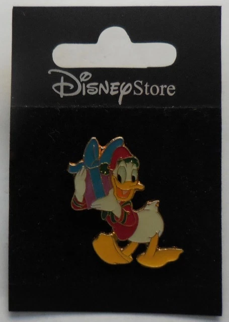 Disney Pin DS Mickey & Friends An Enchanted Christmas 1998 Tin Set - Donald Only - Image 1 of 3