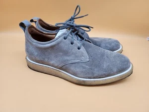 RAG & BONE MEN'S ELLIOT OXFORD SIZE 8.5 M (41.5) IN GRAY SUEDE GUM SOLES - Picture 1 of 13