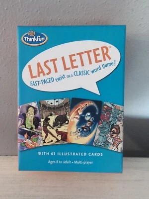 Last Letter Word Game By Think Fun Ages 8- Adult Multi-player - Image 1 of 4