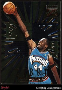 1996-97 Z-Force Zebut #16 Roy Rogers VANCOUVER GRIZZLIES