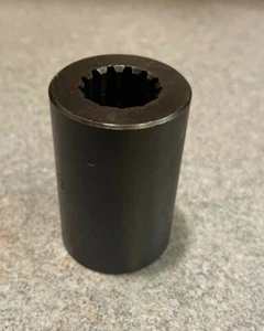 7/8" Bore 13 Tooth Spline Shaft Coupler 2-1/4 Long Hydraulic Pump Motor Coupling - Picture 1 of 4