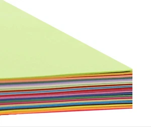 Paquete de papel de color pastel mixto A4 70gsm calidad impresora artesanal copiadora papel Reino Unido - Imagen 1 de 4
