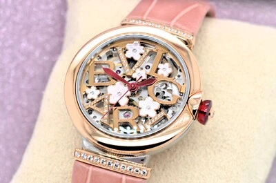 2022 Reloj automático de 103517 oro rosa de oro rosa Bulgari Lvcea Lvcea Skeleton Diamond 2022 Foto 1 de 4