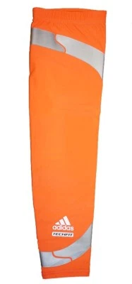 NWT Adidas Men's Techfit Powerweb GFX Compression Arm Elbow Sleeve - Orange - Image 1 of 2