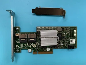 Dell 47MCV - PERC H200 6Gb/s PCIe SAS SATA Dual Port RAID Controller Card - Picture 1 of 4