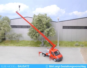 1:87 EM182 Bausatz Teleskoparbeitsbühne für 3,5t LKW beweglich für Herpa Umbau - Picture 1 of 7