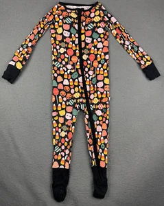 Little Sleepies Spooky Treats Zippy Halloween Pumpkin Cat Bamboo 2 2T RETIRED - Picture 1 of 6
