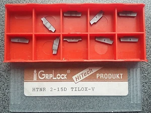 ABVERKAUF! 9 x GRIPLOCK HTNR 2-15D TILOX-V WENDESCHNEIDPLATTEN - Bild 1 von 1