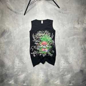 ED HARDY women's FULL Skull PRINTED MINI DRESS size L good condition - Picture 1 of 8