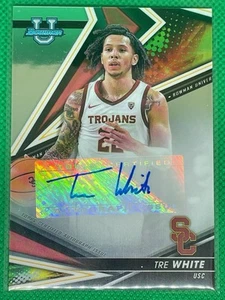 TRE WHITE 2022/23 BOWMAN CHROME UNIVERSITY RC ROOKIE AUTOGRAPH SP AUTO - Picture 1 of 1