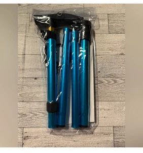 Cane Walking Stick Adjustable Folding walking Aluminum Collapsible Travel Hiking - Picture 1 of 2