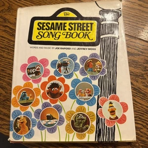 Vintage ~ THE SESAME STREET SONG BOOK ~ 1971 First Printing ~ Hardcover Music - Foto 1 di 11