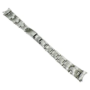 Rolex Oyster Rivet Bracelet 7204 13mm Stainless Steel Big Crown Watch Band - Picture 1 of 7