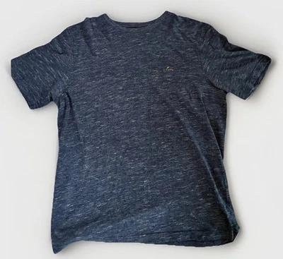 Greg Norman 男式 Amber Tex Performance T 恤中号蓝色海军蓝弹力 — 第 1/4 张图片