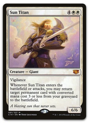 Sun Titan #91 (LP) Commander 2014 C14 Magic MTG - Image 1 of 2