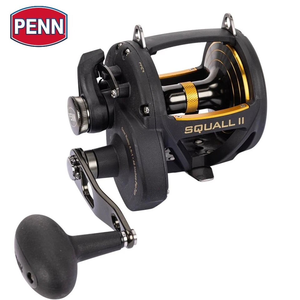 Carrete de arrastre de palanca convencional de pesca juego de agua salada PEN... - Imagen 1 de 4