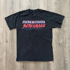 Universal Halloween Horror Nights 2019 Mens M T Shirt Black Short Sleeve - Picture 1 of 9