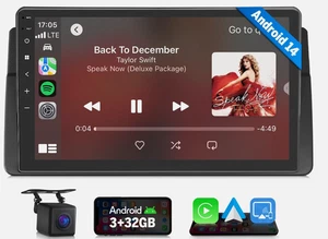 Eonon E46X7 Android 14 3+32 9" IPS Car Radio Stereo GPS Navi CarPlay for BMW E46 - Bild 1 von 4